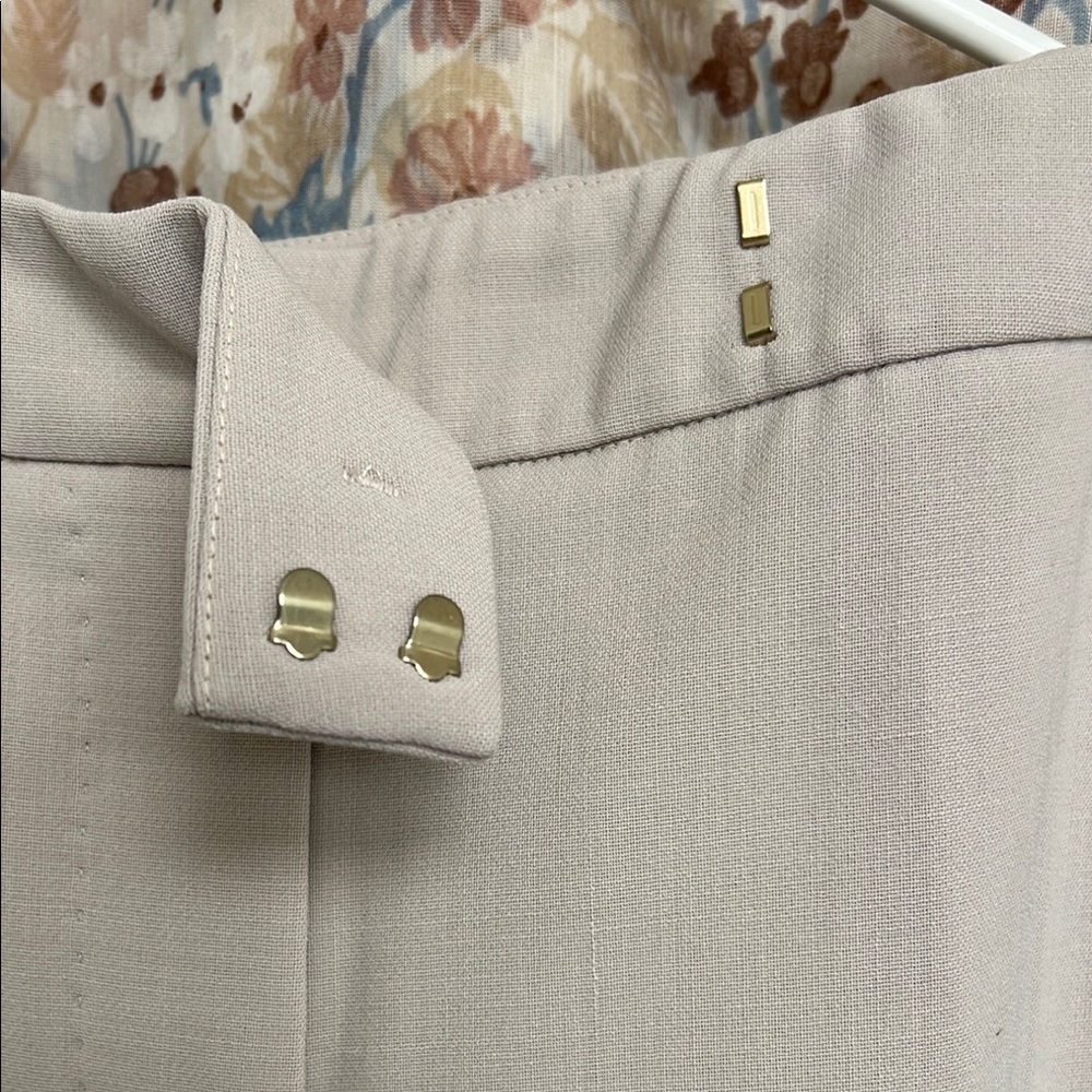 MaxMara Taupe slacks - Picture 3 of 6